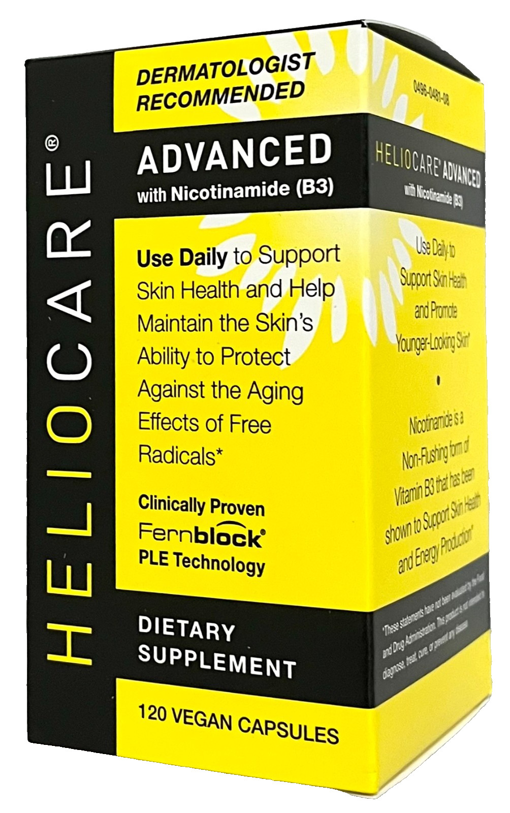 Heliocare Fernblock Skin Protection Dietary Supplement Vegan Capsules -120 Count
