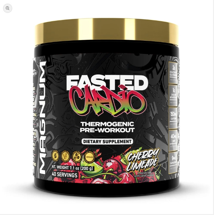 Sealed Fasted Cardio Thermogenesis Pre-Workout CHERRY LIMEADE, 40 Servings