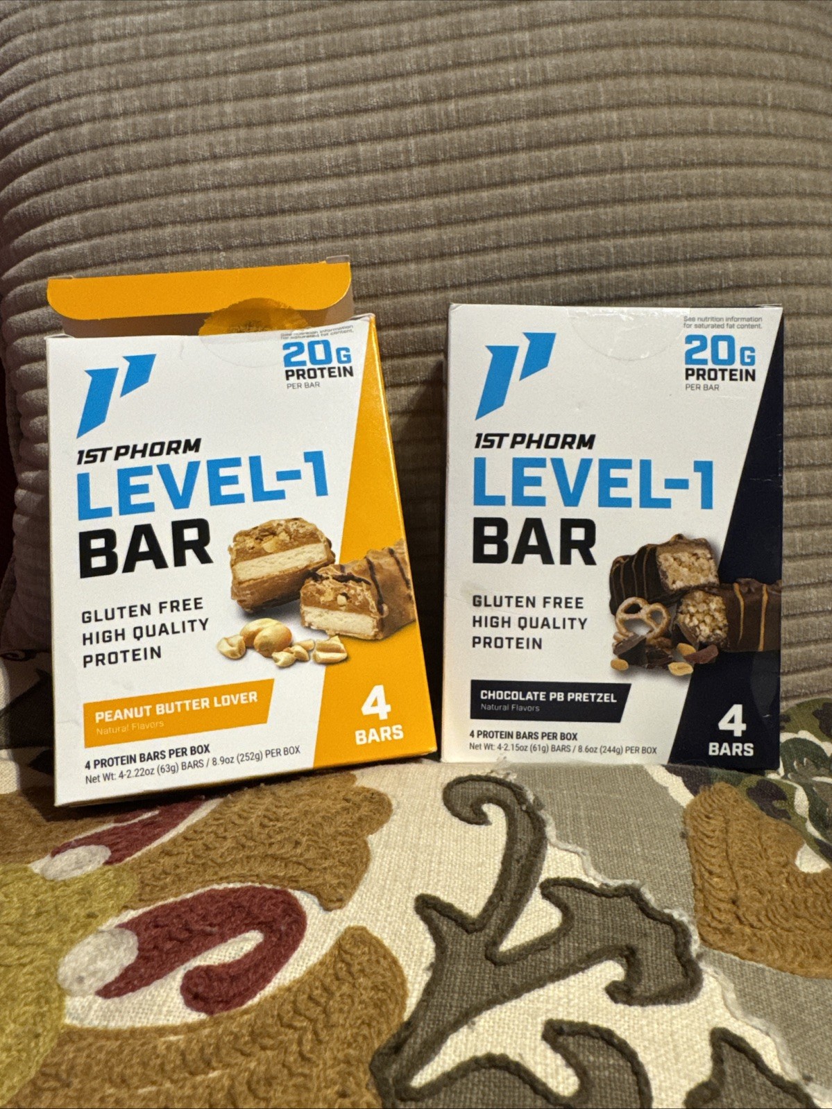 Please Read Description! 1st Phorm Level-1 Bar – 7 Bars Total