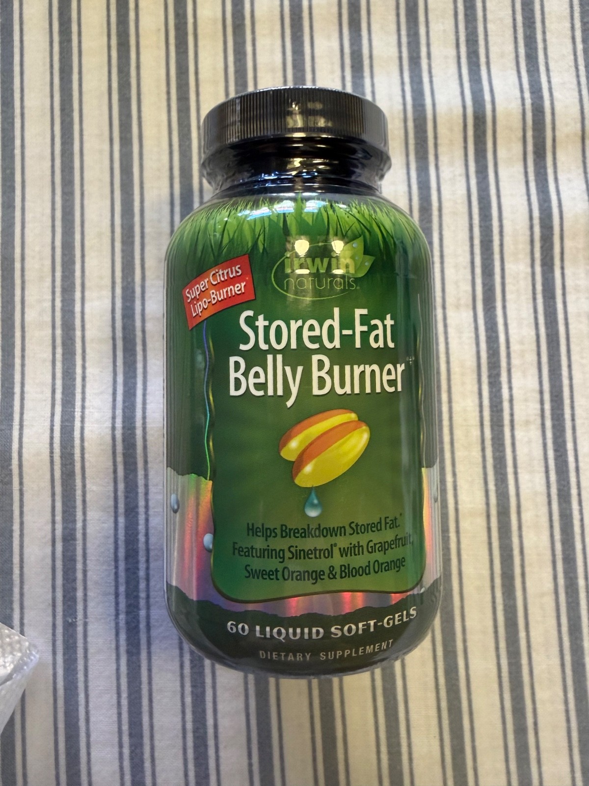 2 bottles of Irwin Naturals Stored-Fat Belly Burner – 60 Softgels Exp Jun 2026