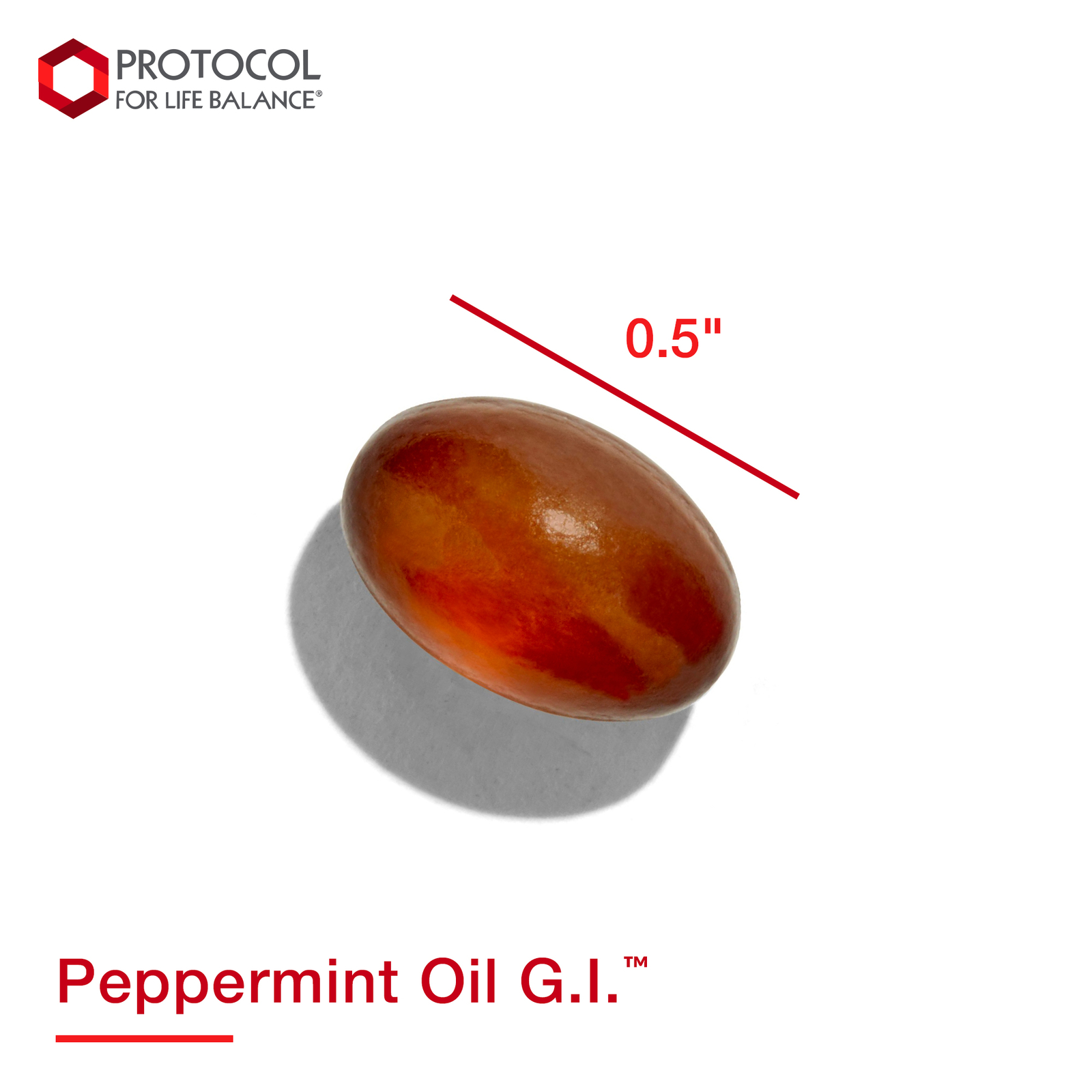 Protocol Peppermint Oil G.I. Digestive Support, Ginger & Fennel Oils 90 Softgels