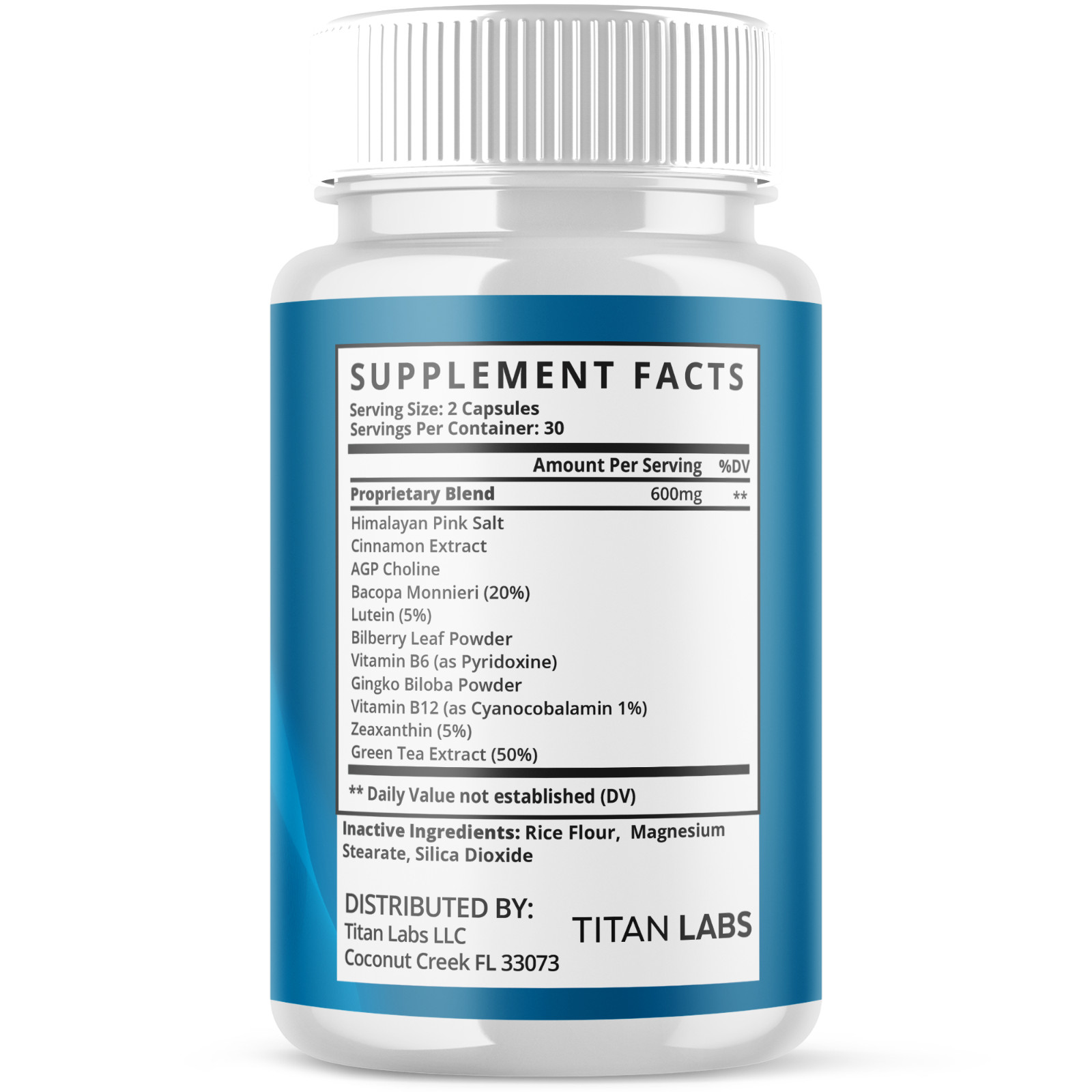 (1 Pack) Nerve Ease Nootropic Nerve Support Max Supplement NerveEase 60 Capsules