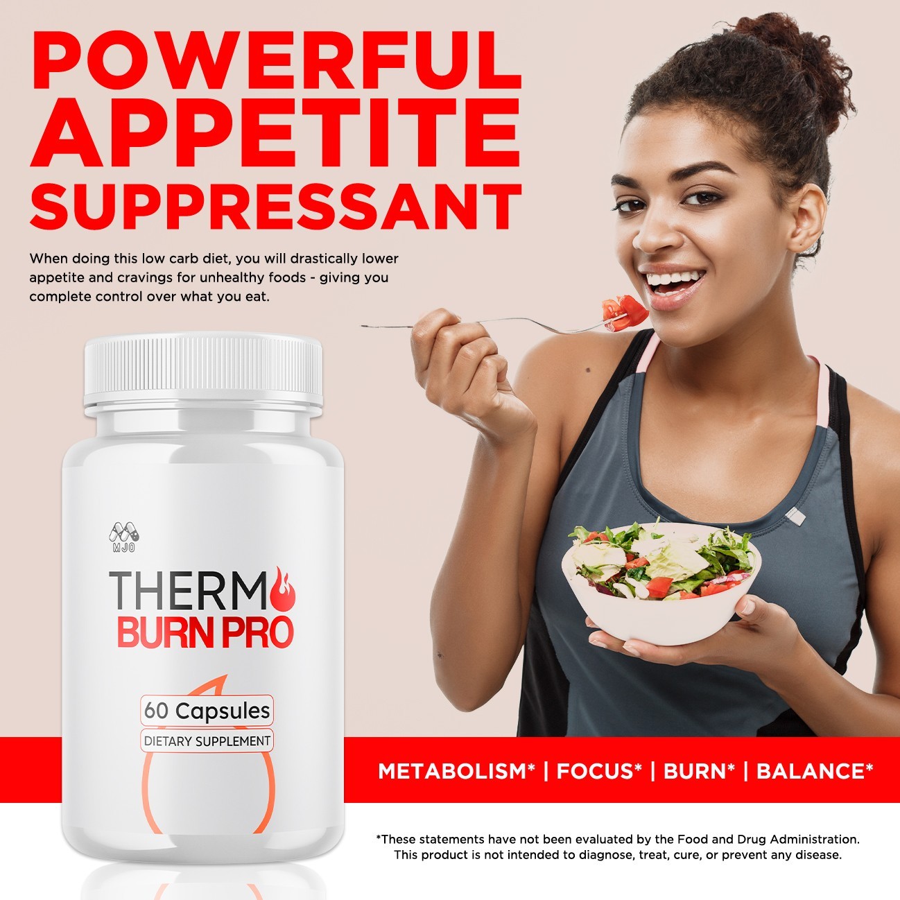 (2 Pack) Thermo Burn Pro Advanced Energy & Fitness Formula ThermoBurnPro 120Caps
