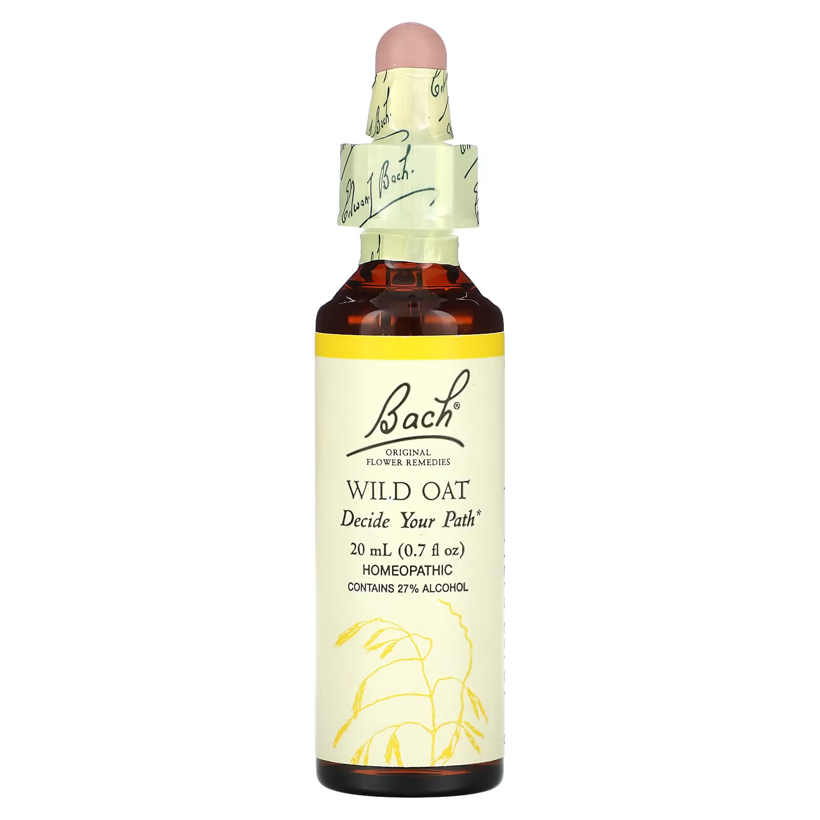2 X Bach, Original Flower Remedies, Wild Oat, 0.7 fl oz (20 ml)