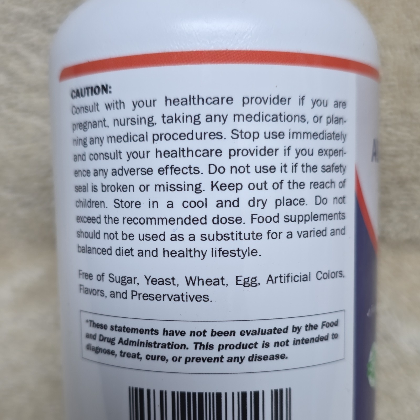 Vitamatic Alpha Lipoic Acid 600mg Vegetable Capsules 240 Count