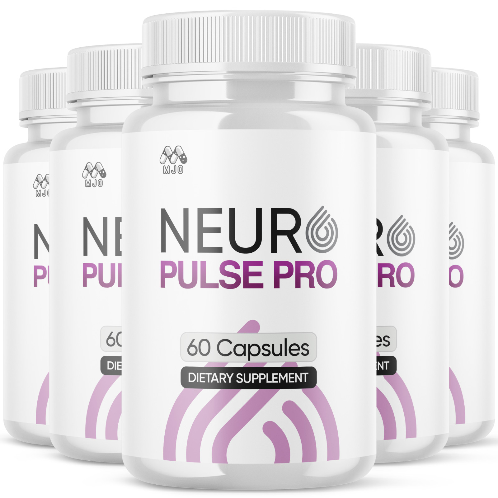(5 Pack) Neuro Pulse Advanced Brain Max Support Supplement NeuroPulse 300 Caps