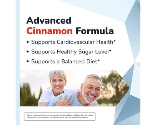 CinnaChroma Capsules – Cinnamon Supplements Extract with 10:1 Chromium, Vanadium
