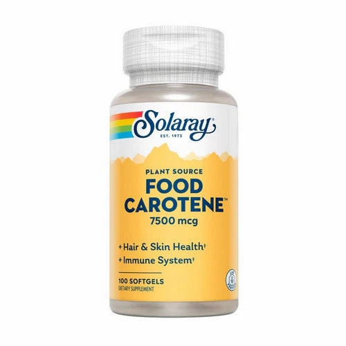 Food Carotene 100 Softgels 25;000 IU by Solaray