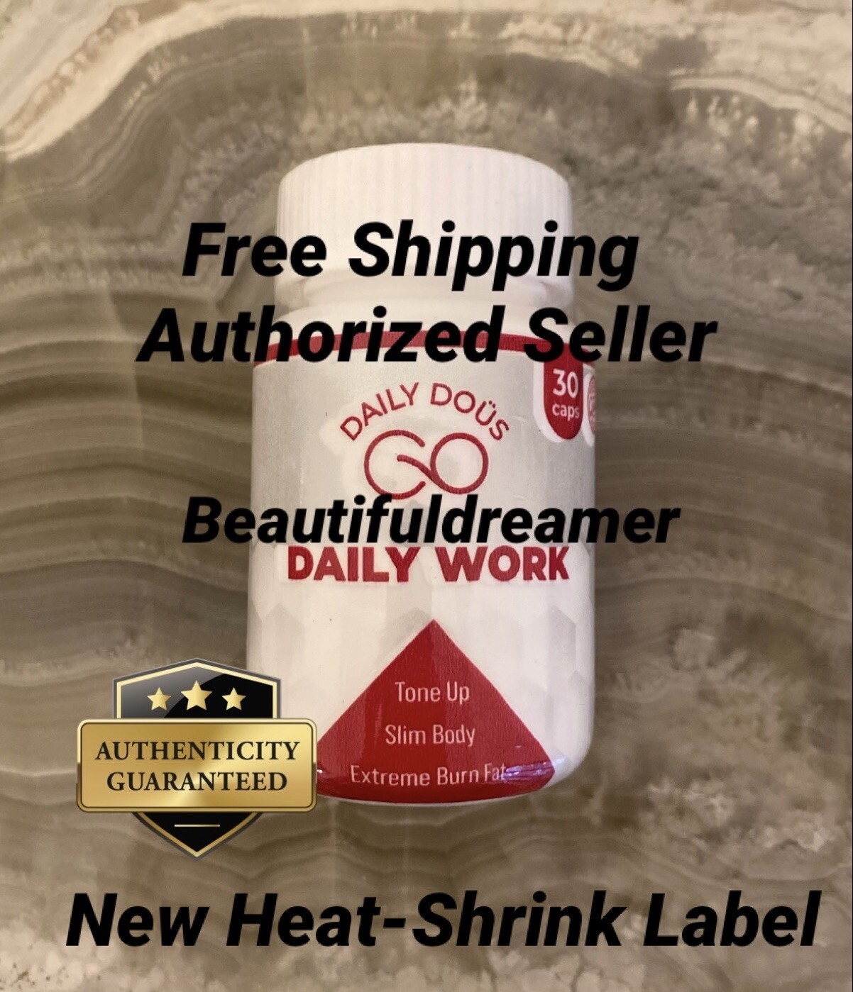 Daily Work Pills *** Brand New and Sealed *** by Daily Dous / Skinny 365