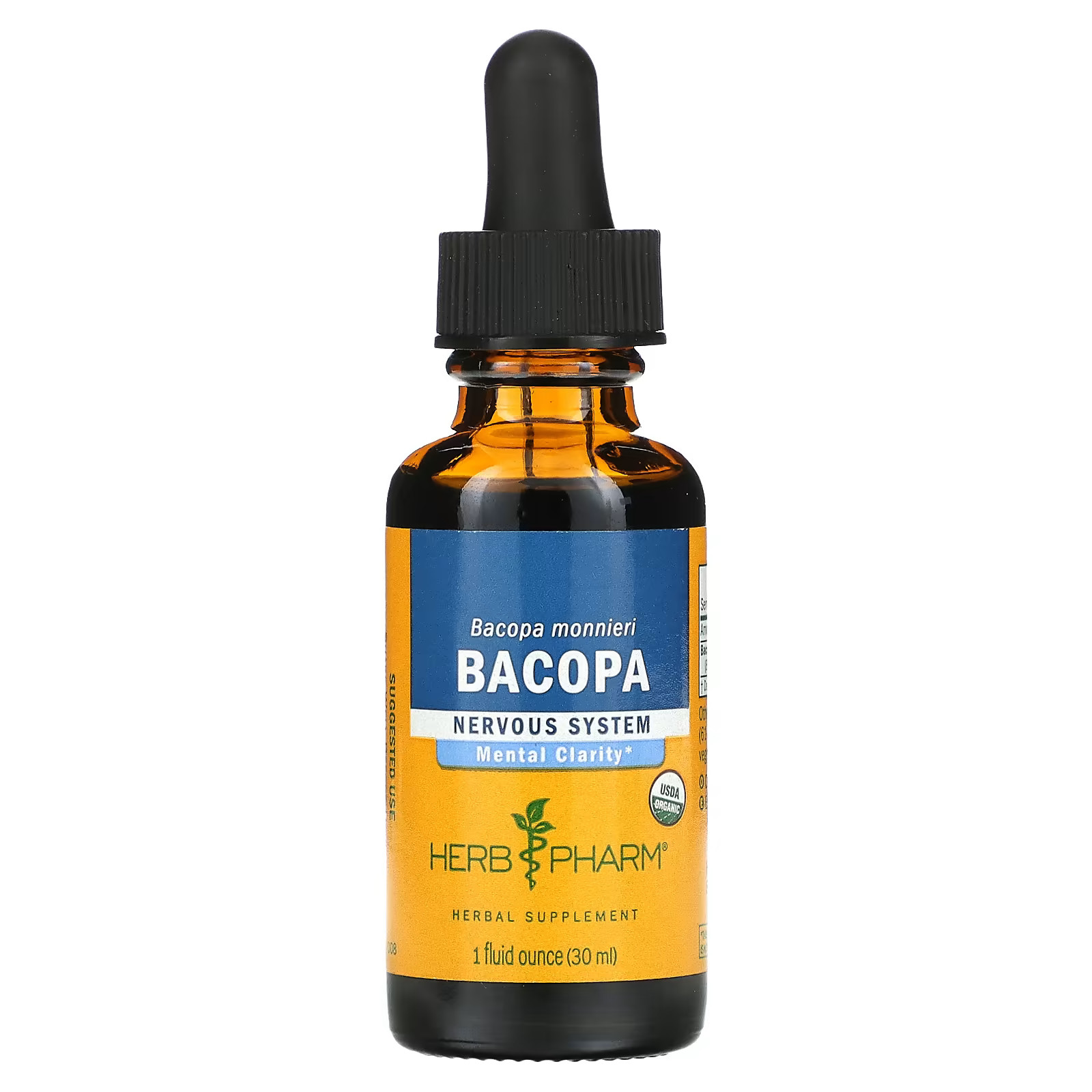 2 X Herb Pharm, Bacopa, 647, 1 fl oz (30 ml)