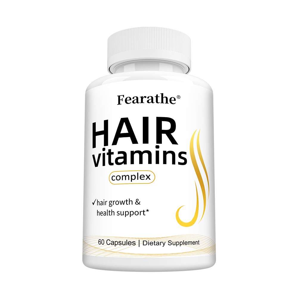 HAIR Vitamins Complex Hair Growth & Health Support 30/60/120 Capsules