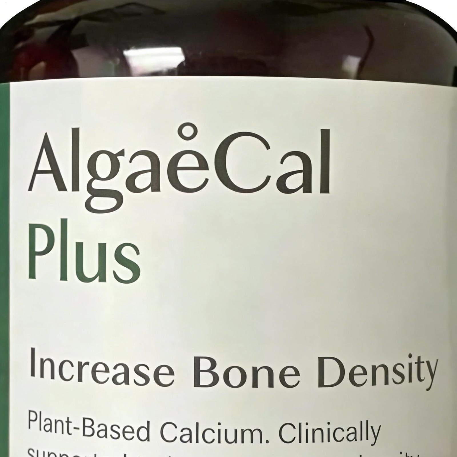 Premium AlgaeCal Plus Stronger Bones Veggie Capsules Dietary Supplement Algae Ca
