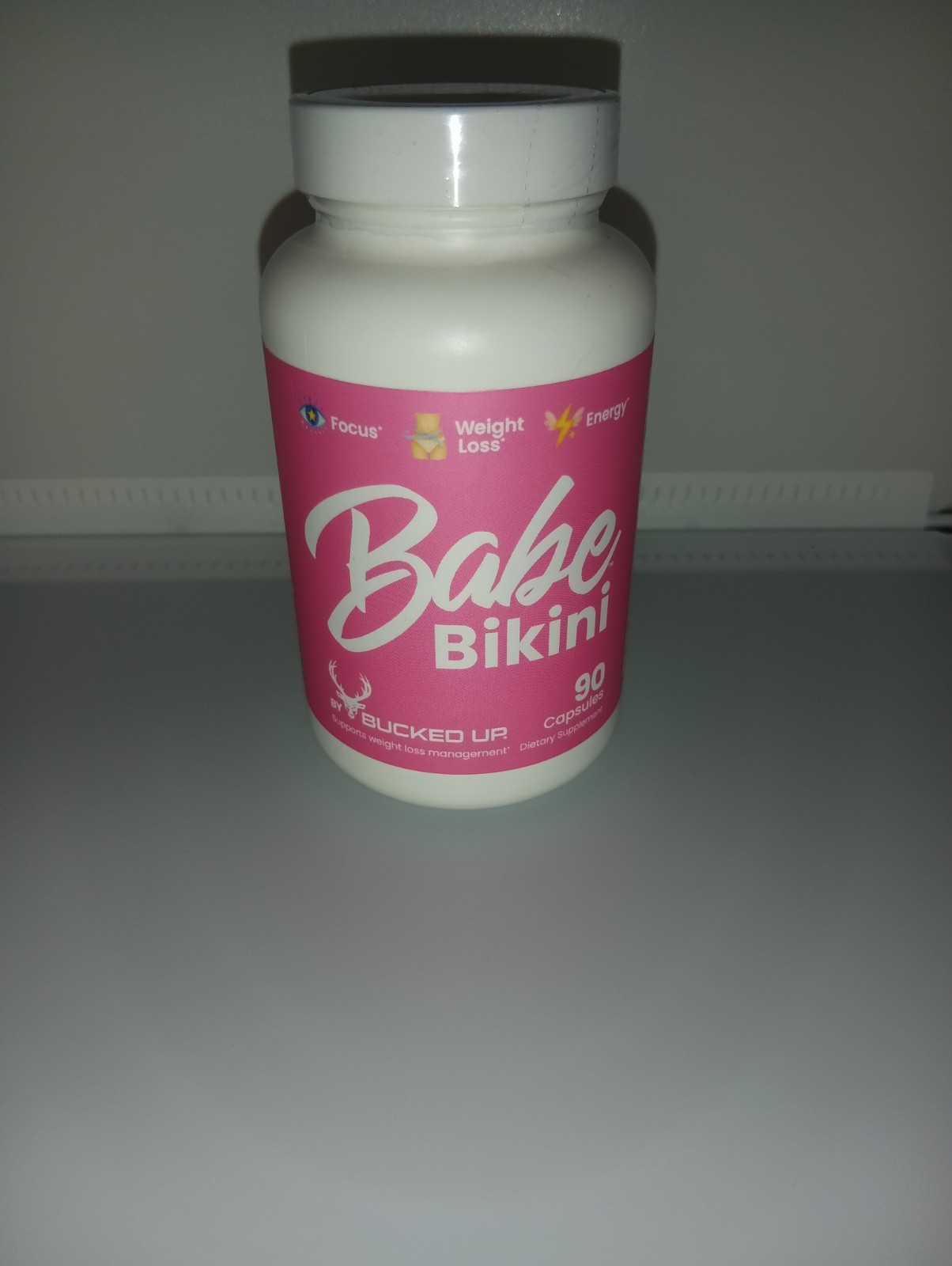 Bucked Up Babe Bikini Weight Management Capsules for Women Vegan Soy-Free 90ct