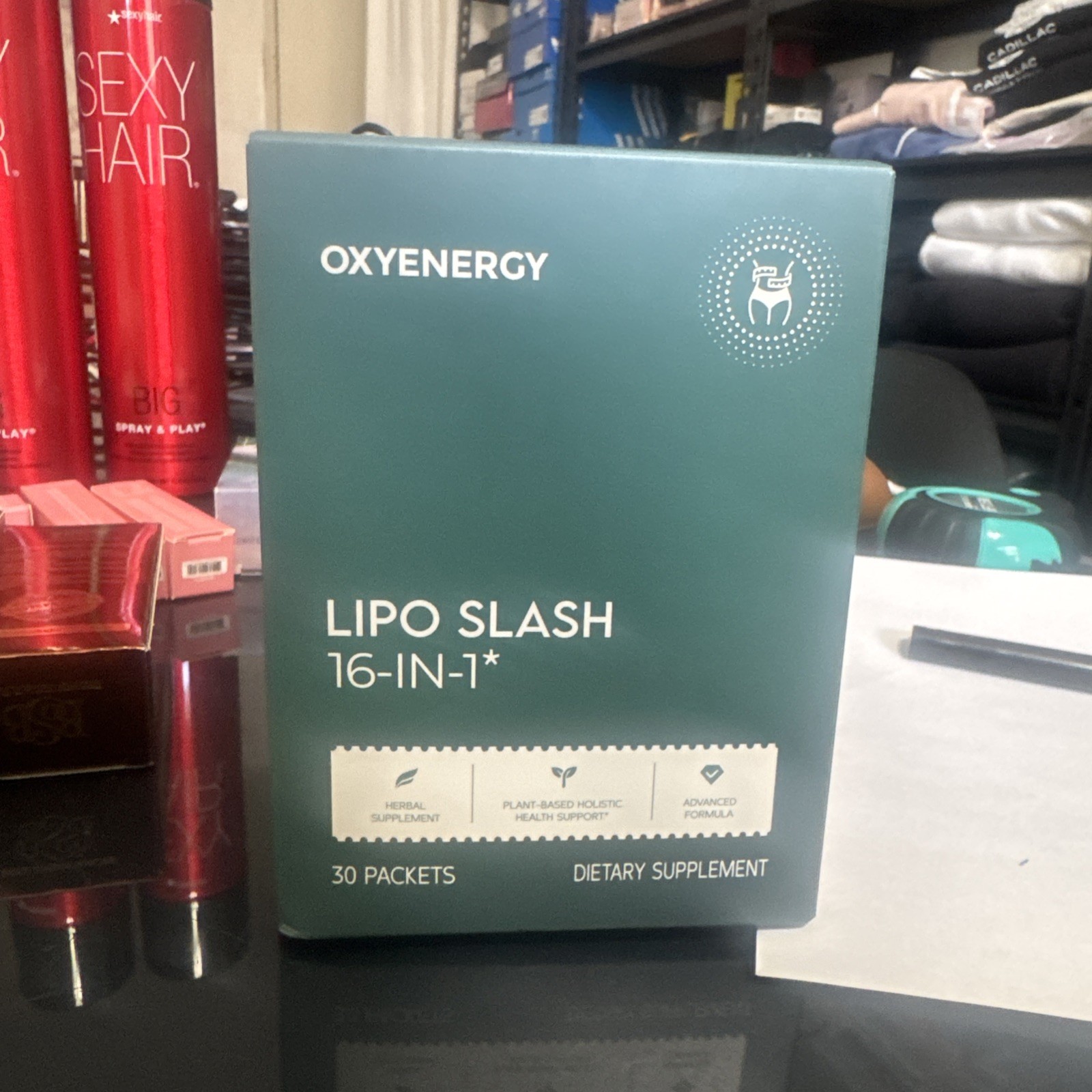 OxyEnergy LIPO Slash 16-in-1 Natural Weight Loss 30 Count (Pack of 1)