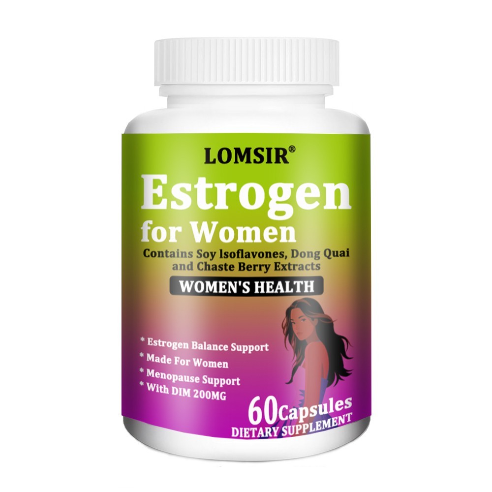 Estrogen Supplement for Women – Support for Hormone, Menopause – 60 Capsules