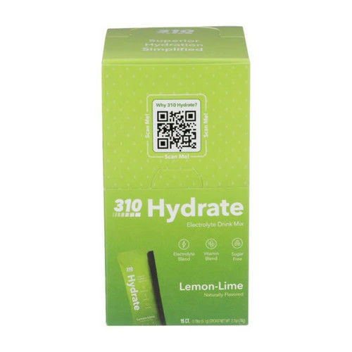 Hydrate Lemon Lime 2.7 Oz by 310 Nutrition