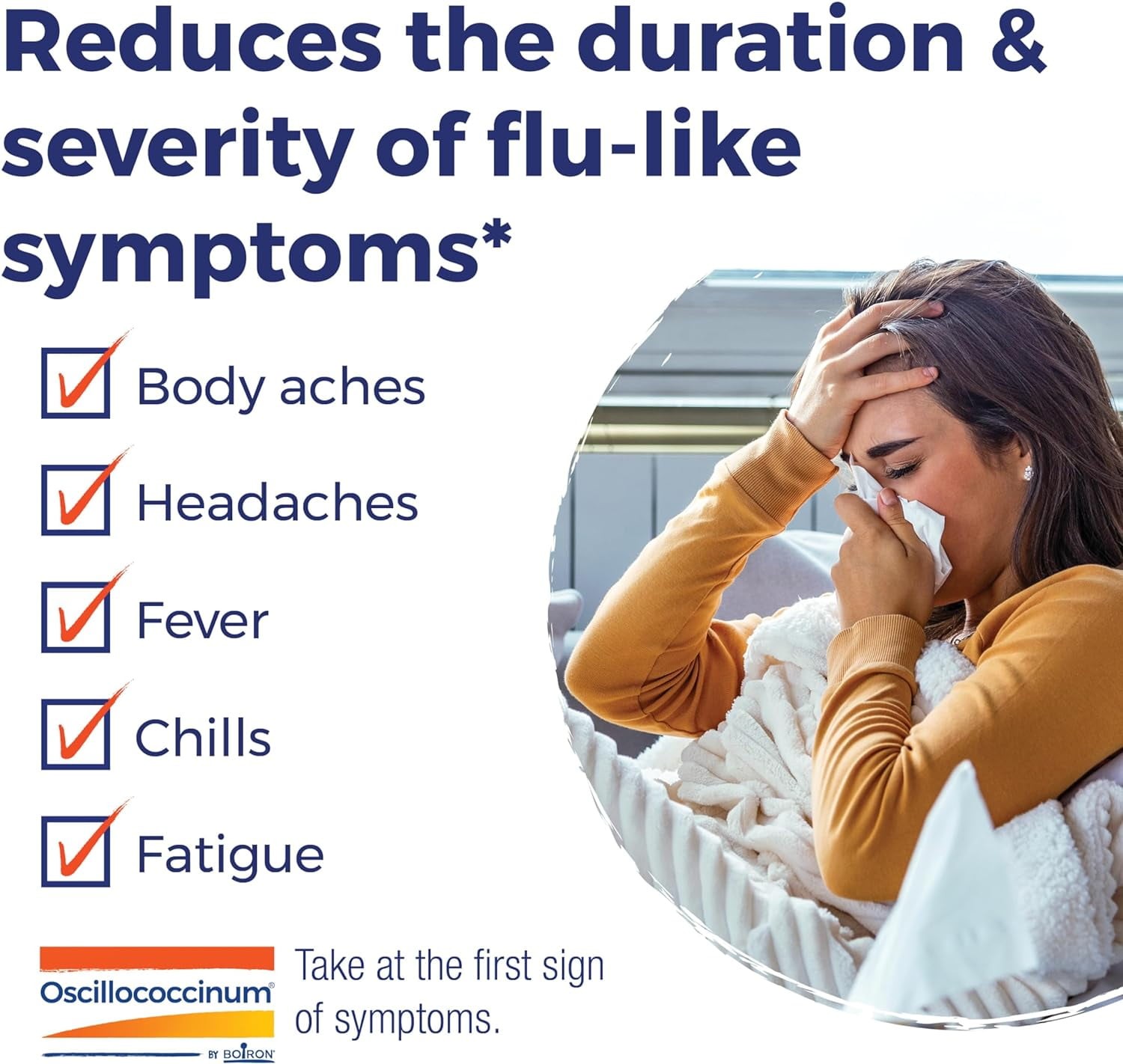 Boiron Oscillococcinum Homeopathic Medicine for Flu-like Symptoms, 30 Count