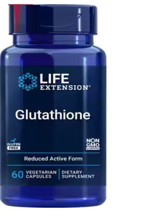 Opitac L-Glutathione 500mg (reduced) Life Extension 60 Caps dicalcium phosphate