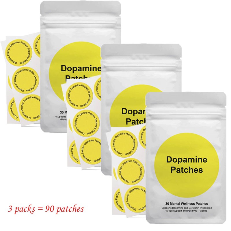 30-120PC Patches Dopamine Wellness Mental Positivity and Support Mood Patches
