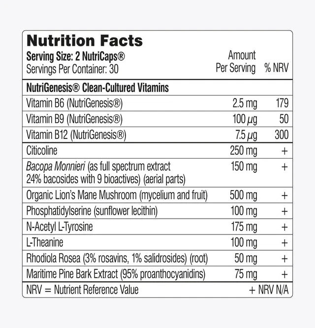 Mind Lab Pro Universal Nootropic Formula – High Quality 60 Capsules