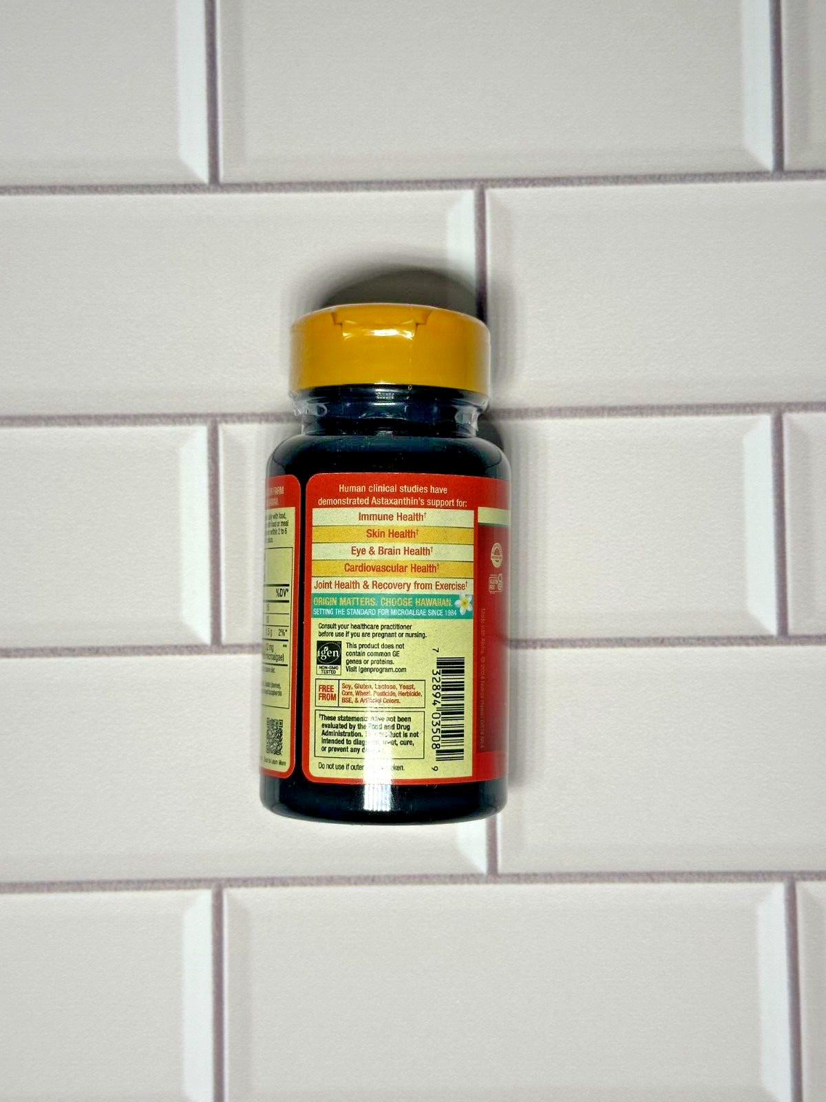 BioAstin Hawaiian Astaxanthin 4mg 60 Soft Gels EXP JUNE 2027