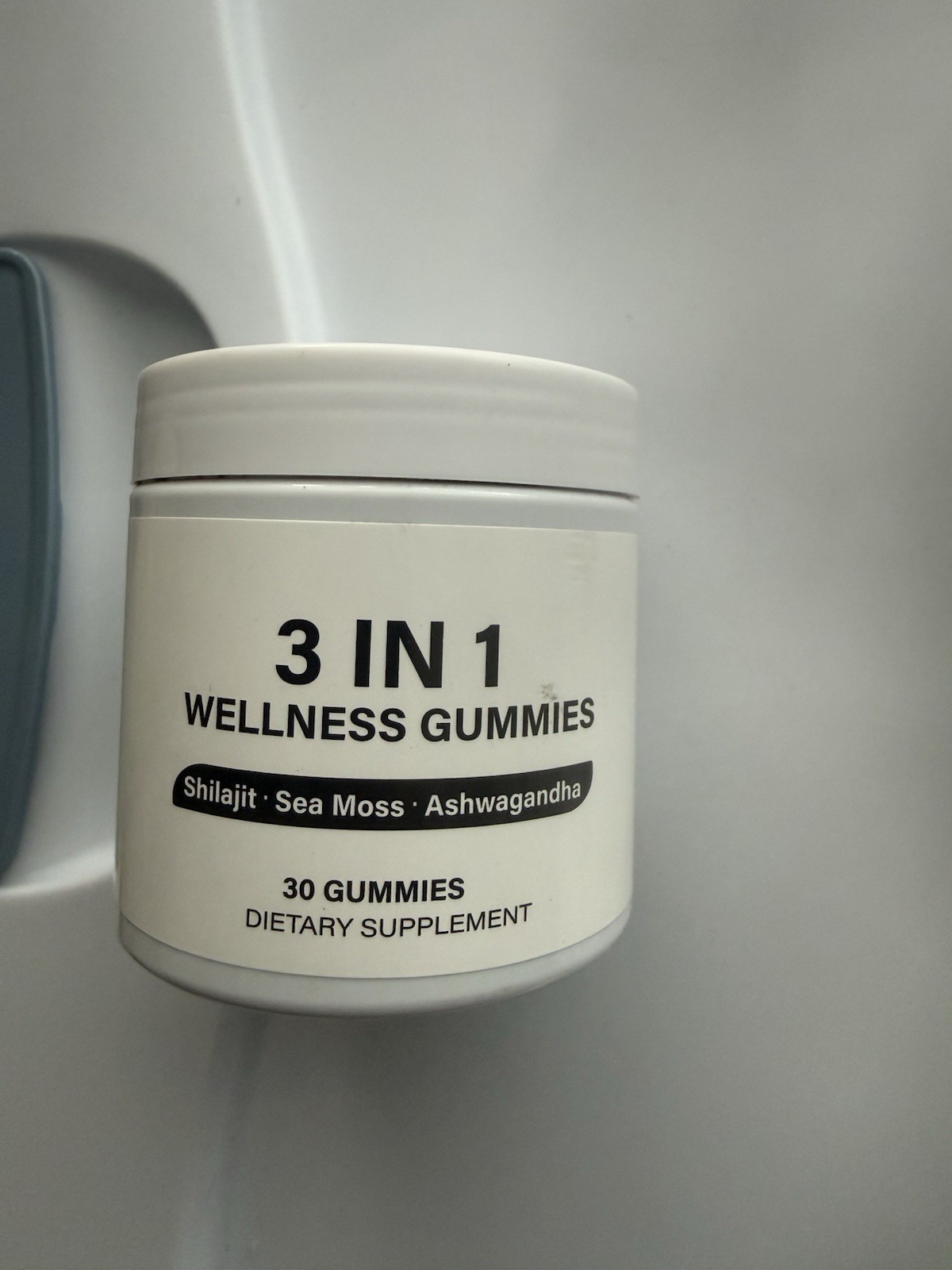 Cured Shilajit + Sea Moss + Ashwagandha Wellness Gummies Dietary 30 Ct
