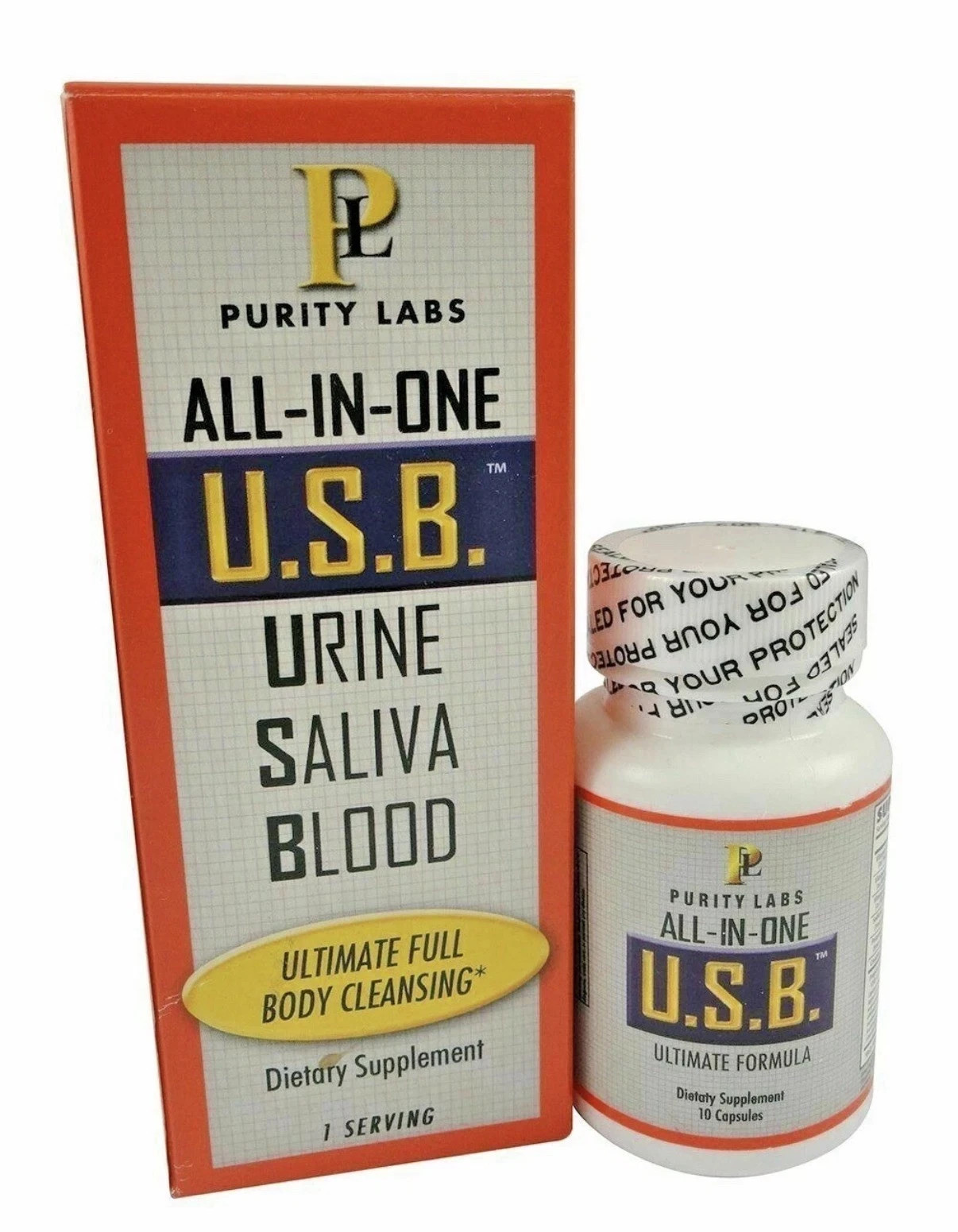 (1pc) Purity Labs – U.S.B. ALL-IN-ONE Full Body Cleanse *Free Shipping*