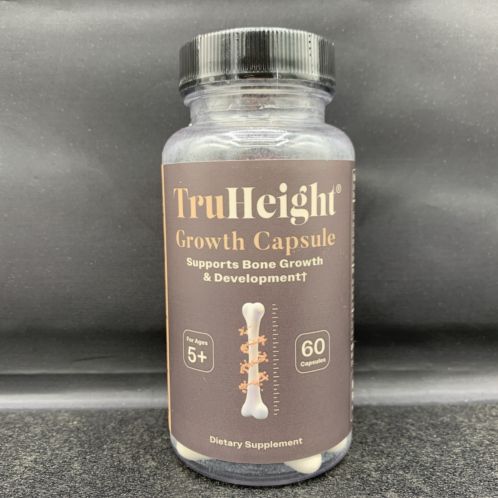 TruHeight Growth Capsule Supports Bone Growth Development 60ct Exp 6/2027
