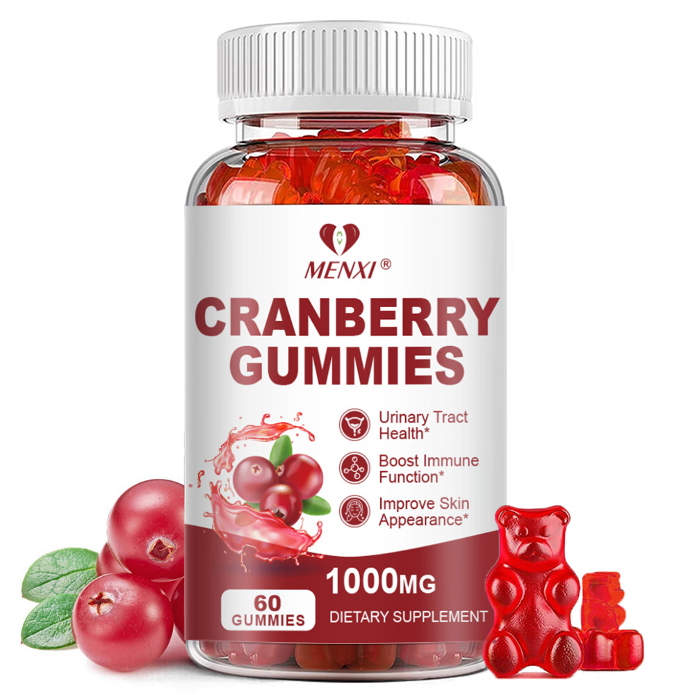 Cranberry Gummies 1000mg – UTI Cystitis, Supports Urinary System & Immune Health