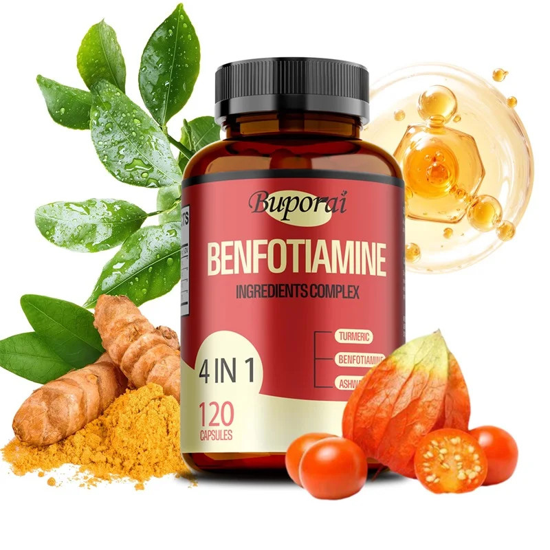Benfotiamine 120pcs – Metabolism, Nerve Health, Cellular Protection, Antioxidant