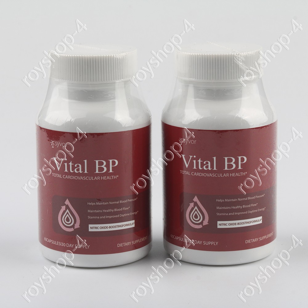 1-3 Pack Vital BP Advanced Blood Support Vitamin Formula VitalBP 60 Capsules