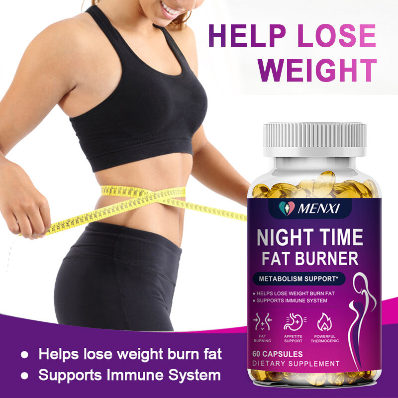 Night Time Fat Burner Supplement For Burn Fat Weight Loss Body Management