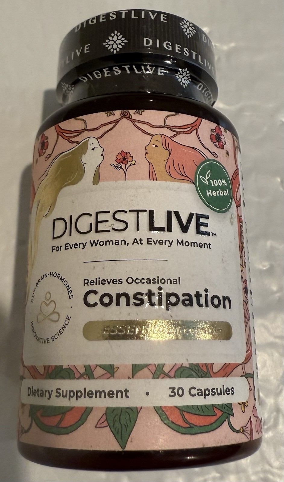 DigestLive Menopause Herbal Constipation Relief Support Supplement Fennel Senna