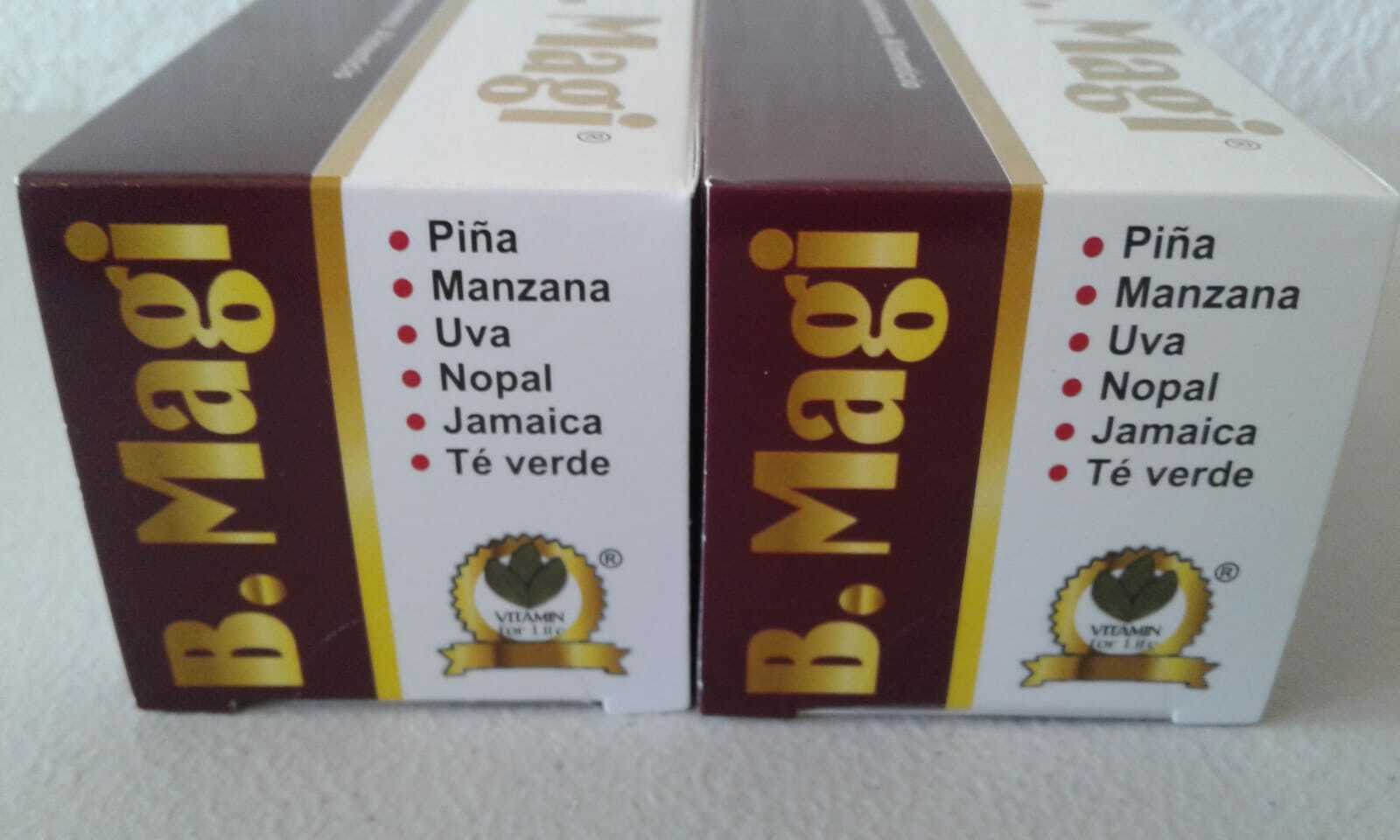 2 B MAGI 60 CÁPSULAS TOTAL QUEMADOR DE GRASA 100% ORIGINAL FREE SHIPPING