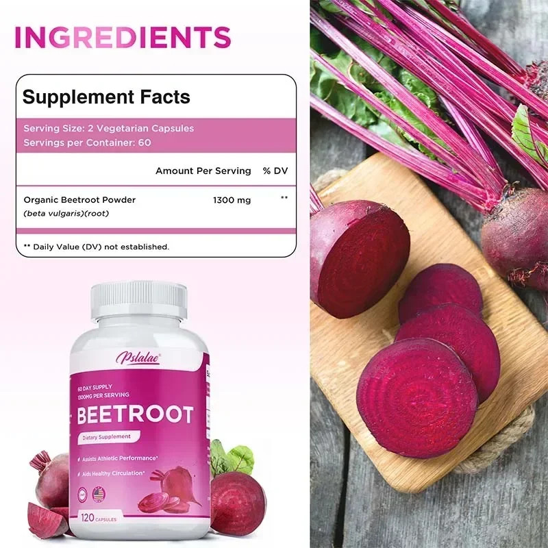 Beetroot 240pcs – Heart Health, Balances Blood Pressure, Athletic Performance