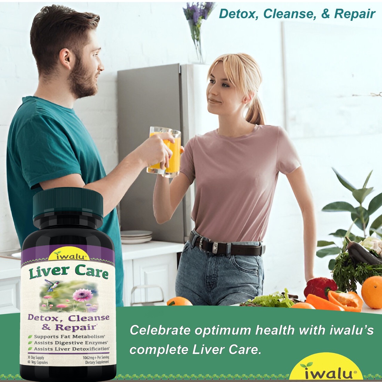 Liver Care | Best Duck Flower Detox | *FAST FREE SHIPPING* Same Day – USA Made