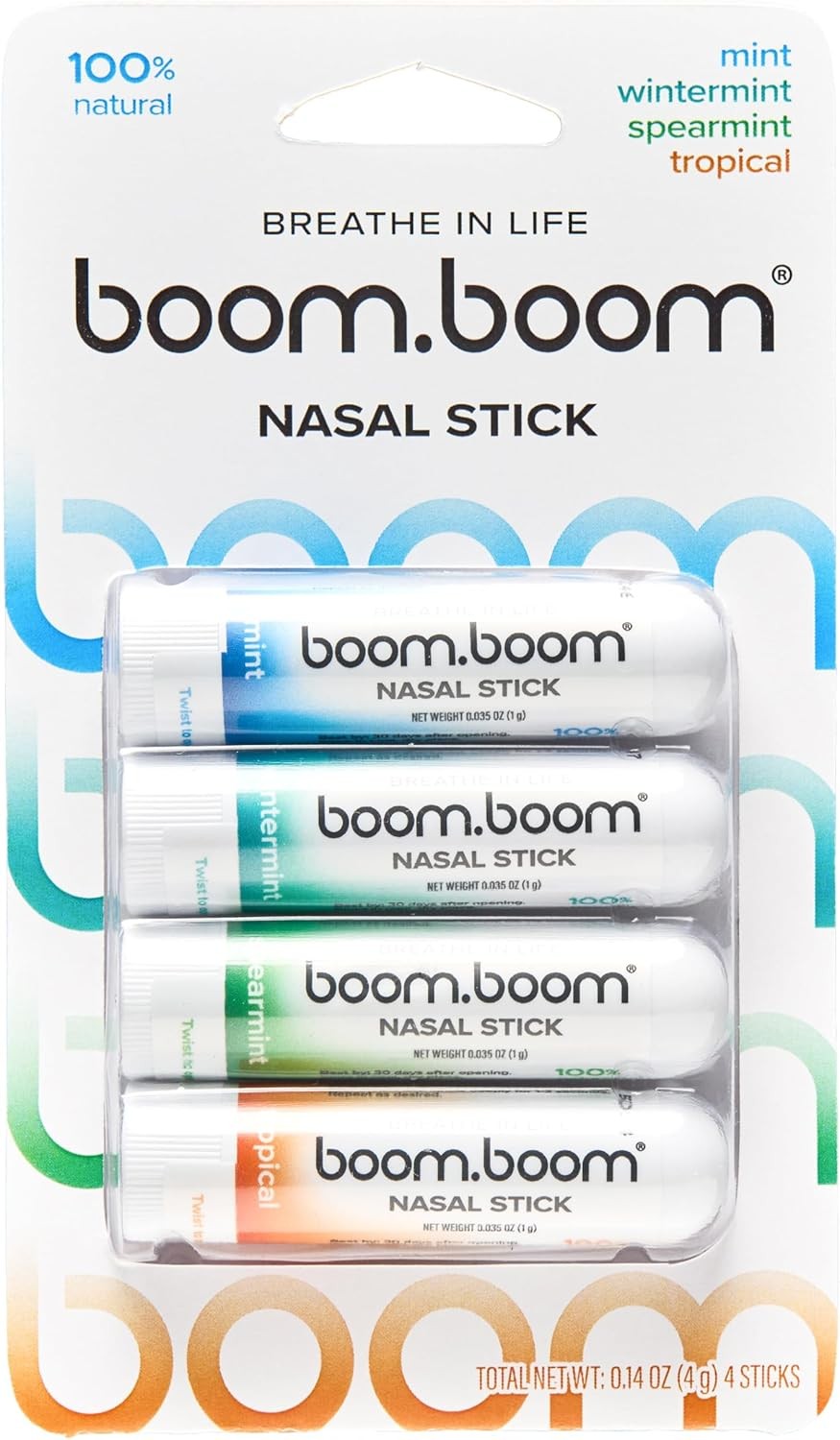 BoomBoom Nasal Stick | Vapor Flow Technology|Cool Refreshing Sensation