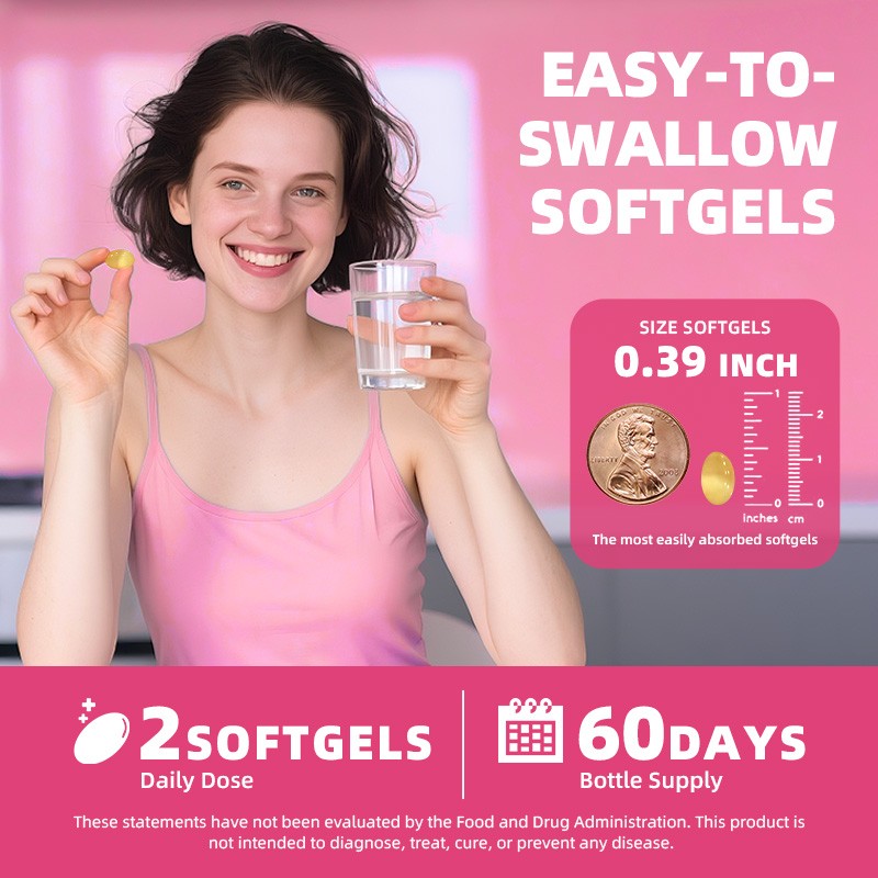 Glutathione Collagen Softgels Vitamin C Antioxidant Skin Lightening Support