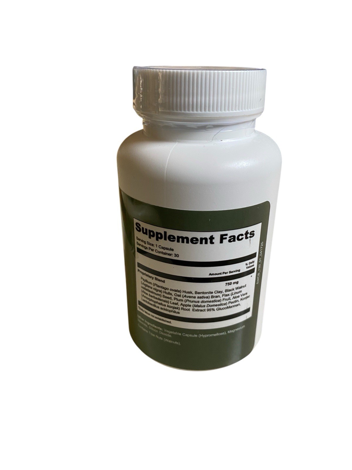 FARULENA Prebiotic Gut Support Dietary Supplement 30 Caps, 1 With Meal Exp 08/27