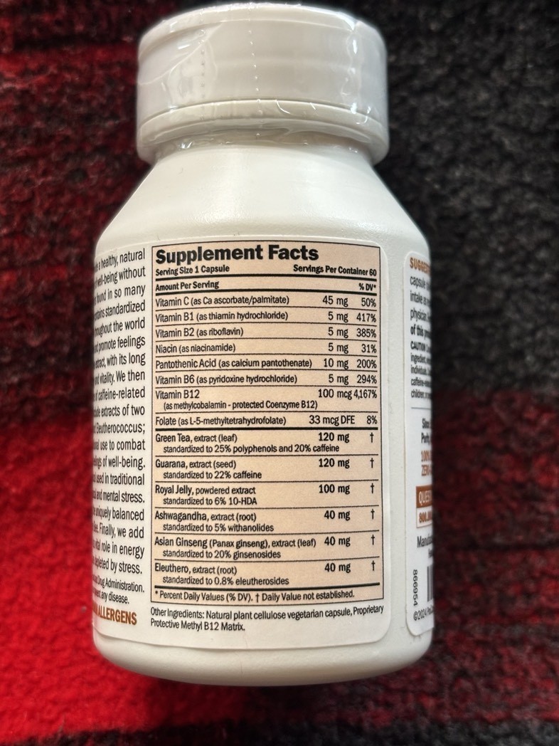 Andrew Lessman Urgent Energy 60 Capsules Exp. 11/30/2026