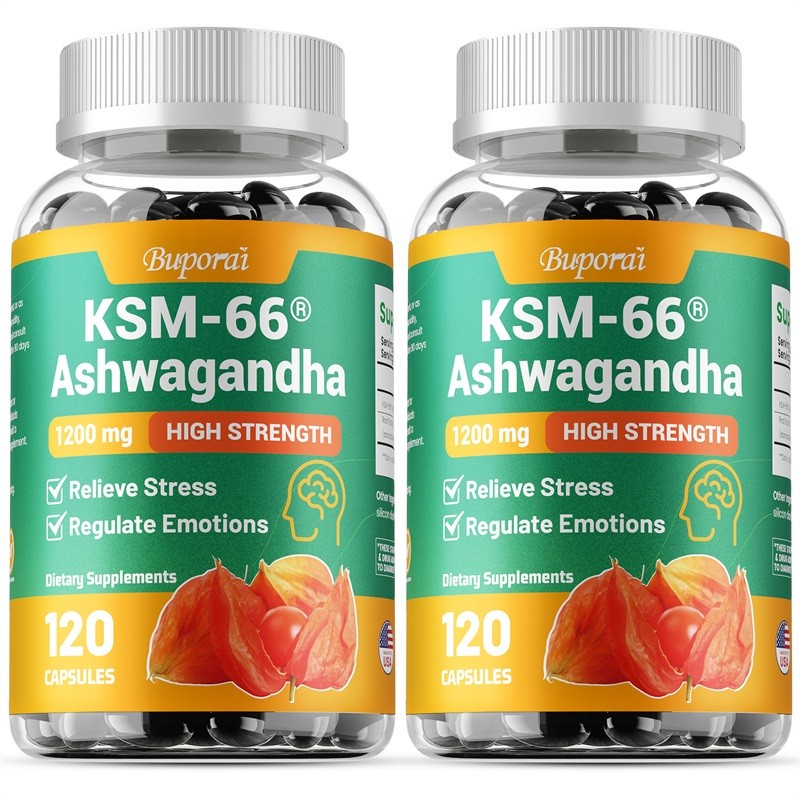 KSM-66 Ashwagandha 240pcs – Relieve Stress, Replenish Energy & Regulate Emotions