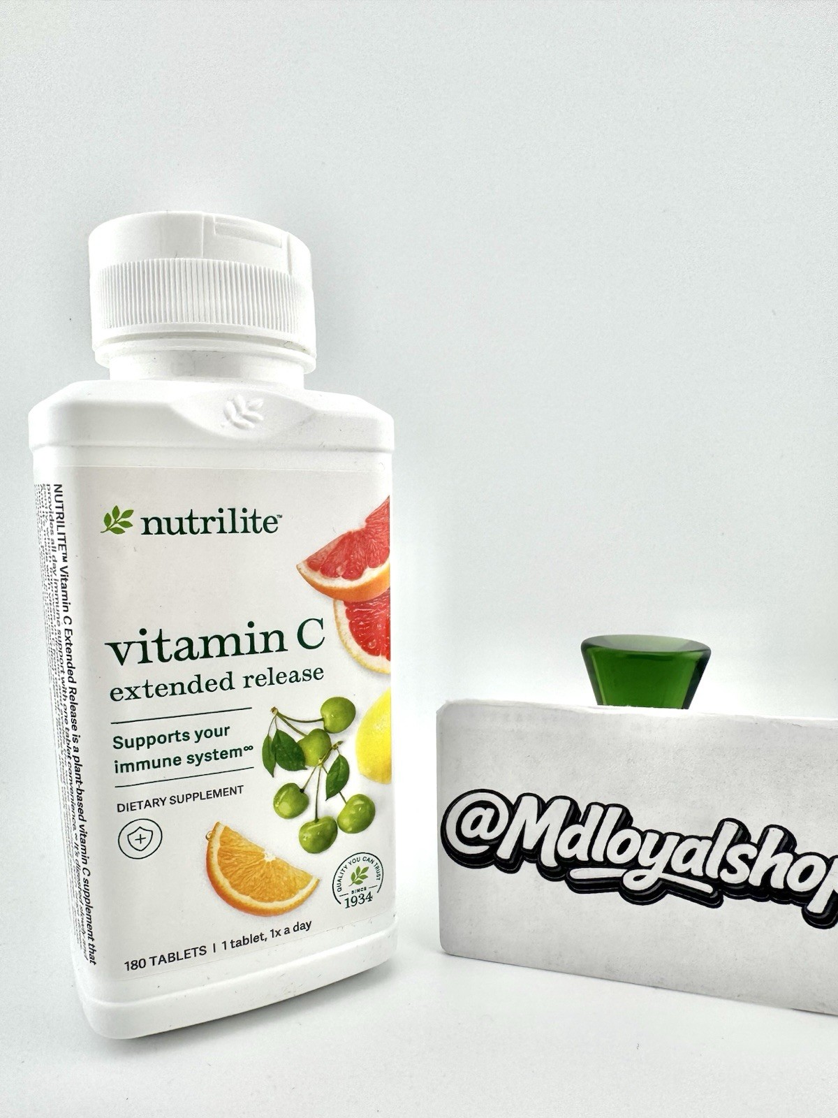 Amway -Nutrilite Vitamin C Extended Release 180-Tablets EXP 10/27 FAST SHIP ⚡️📦