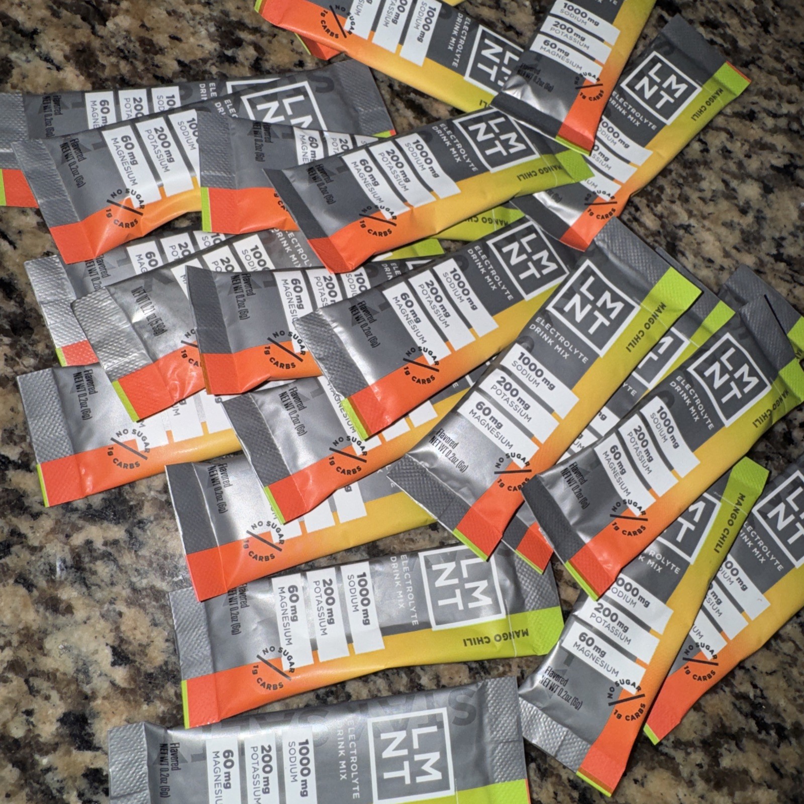 LMNT Zero Sugar Electrolytes MANGO CHILI Salt Drink Mix 22 Sticks EXP 2027 NEW