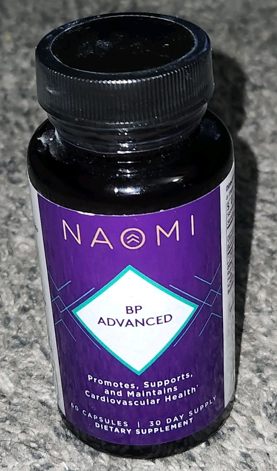NAOMI BP Advanced 60ct Cardiovascular Health Blood Pressure Exp. 05/2027