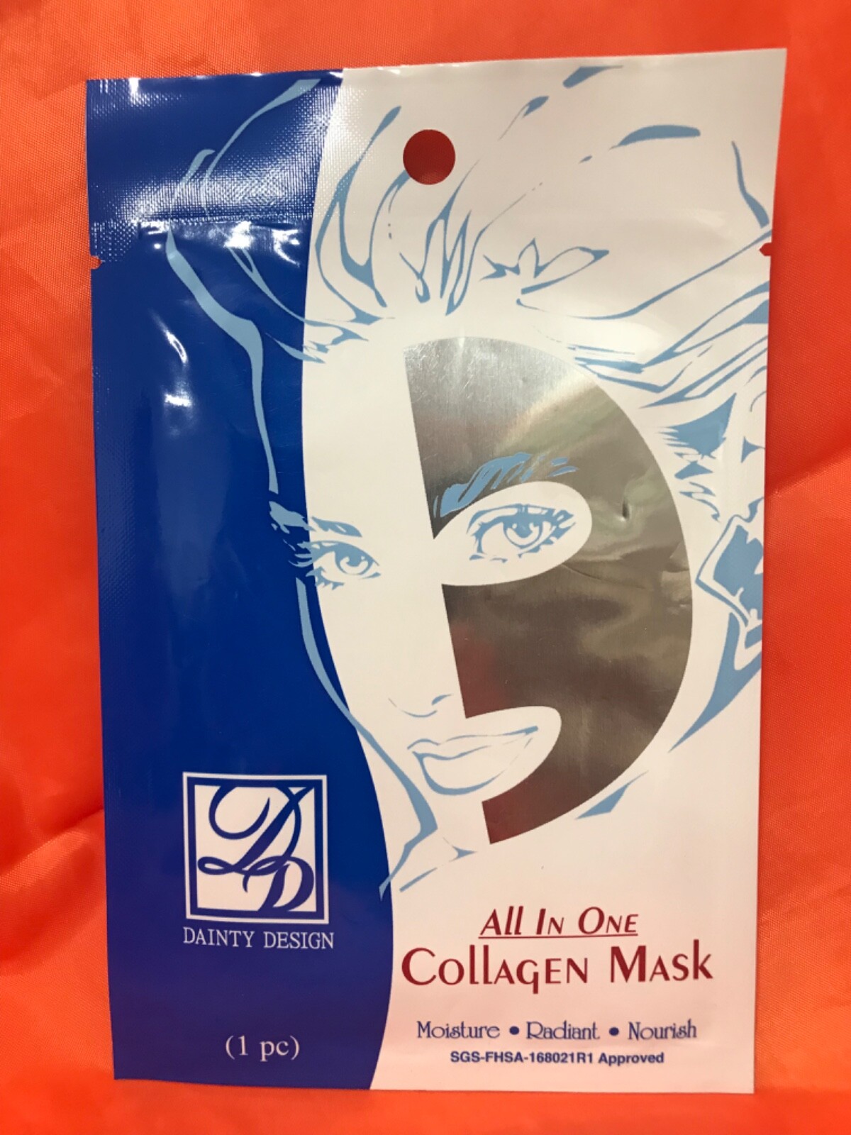 Collagen Mask/All In One/胶原蛋白面膜(1pcs/bag,5 bags)
