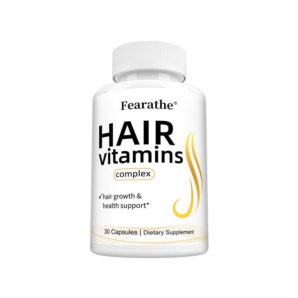 HAIR Vitamins Complex Hair Growth & Health Support 30/60/120 Capsules