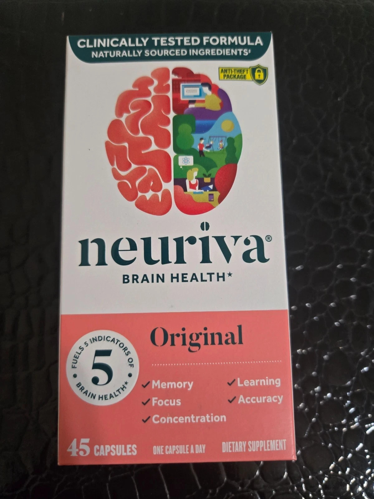 Neuriva Original Brain Health Supplement Capsules 45 Count EXP 01/2028