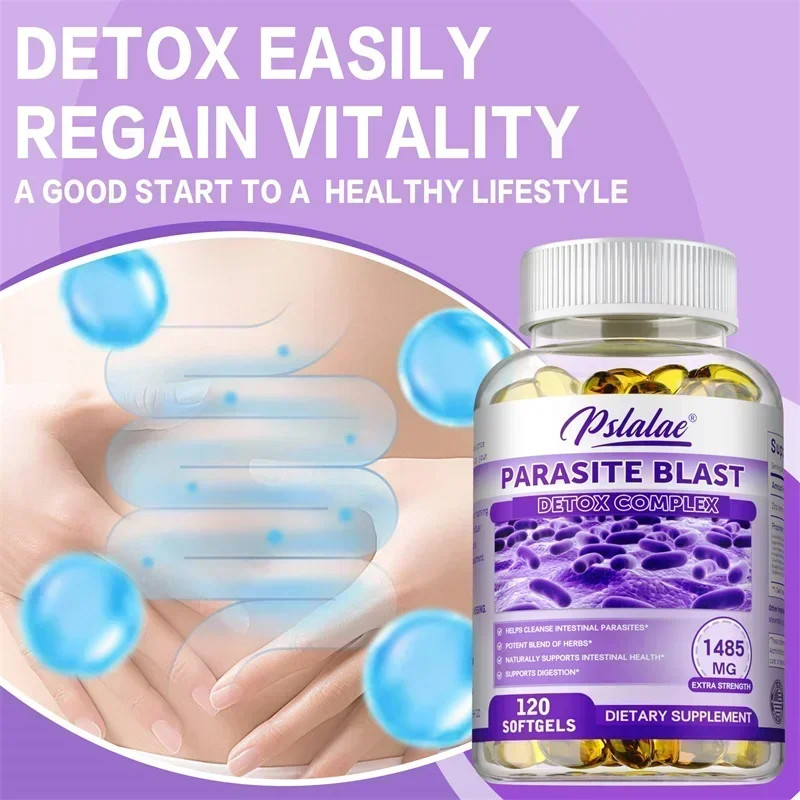 Parasite Blast 120pcs – Eliminate Parasites, Cleans Colon, Digestive Health