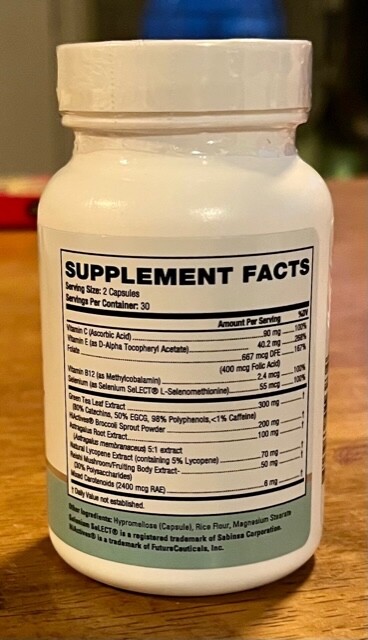 Papillex Phytoceutical Antioxidant Compound Supplement (60 Caps) – 10/2027!