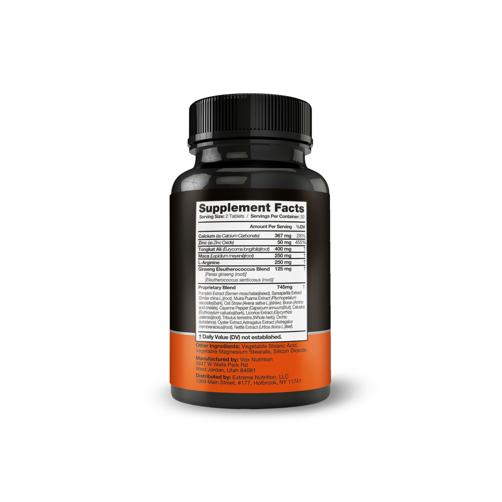 Men’s Performance Enhancement Pills #1 Ultimate Adds Size in 60 Days 60 Count